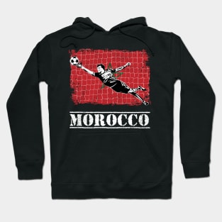 Morocco Soccer Goalie Goal Keeper Shirt Hoodie